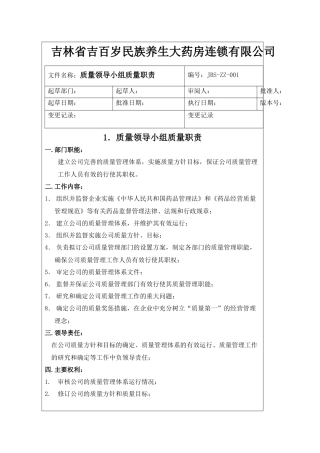 GSP认证质量管理职责[1]