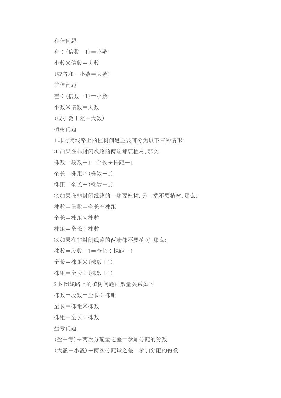 【数学公式大全】数学学习必备：常用数学公式全盘点_第3页
