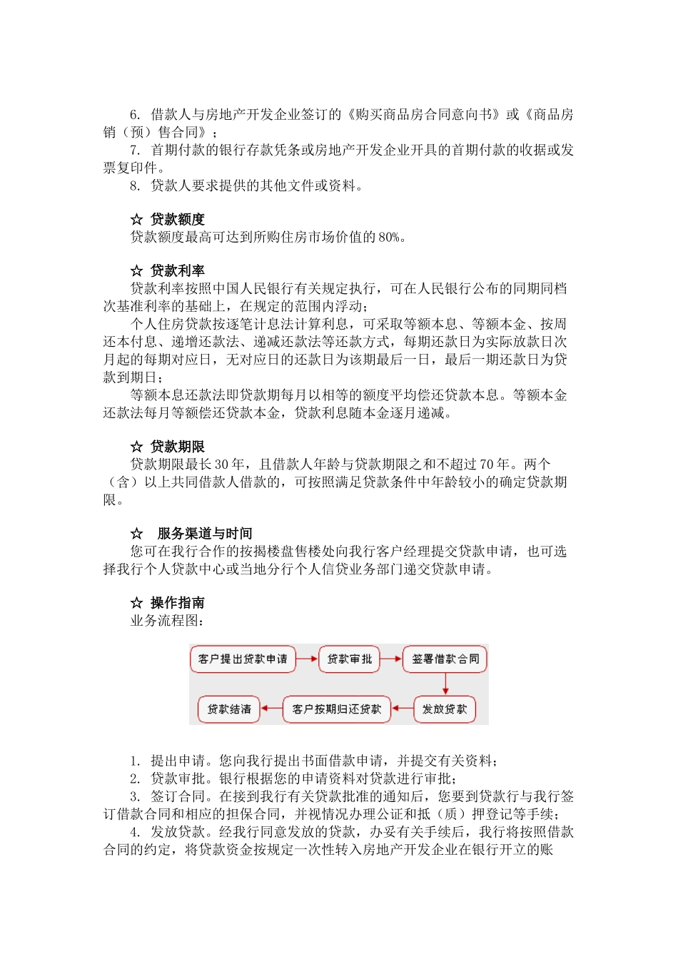 各大银行个人住房贷款_第2页