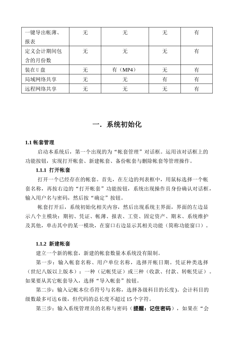 财务软件使用手册_第3页