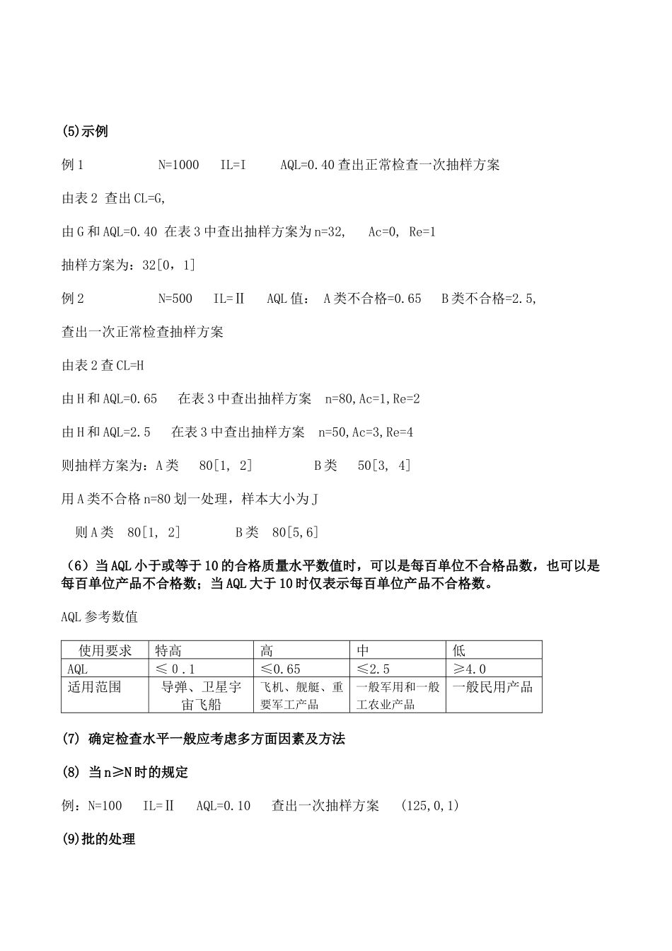 抽样检验方法标准的应用_第3页