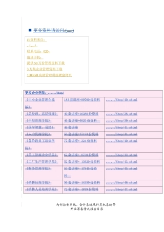 内部控制系统、会计系统与计算机系统报告