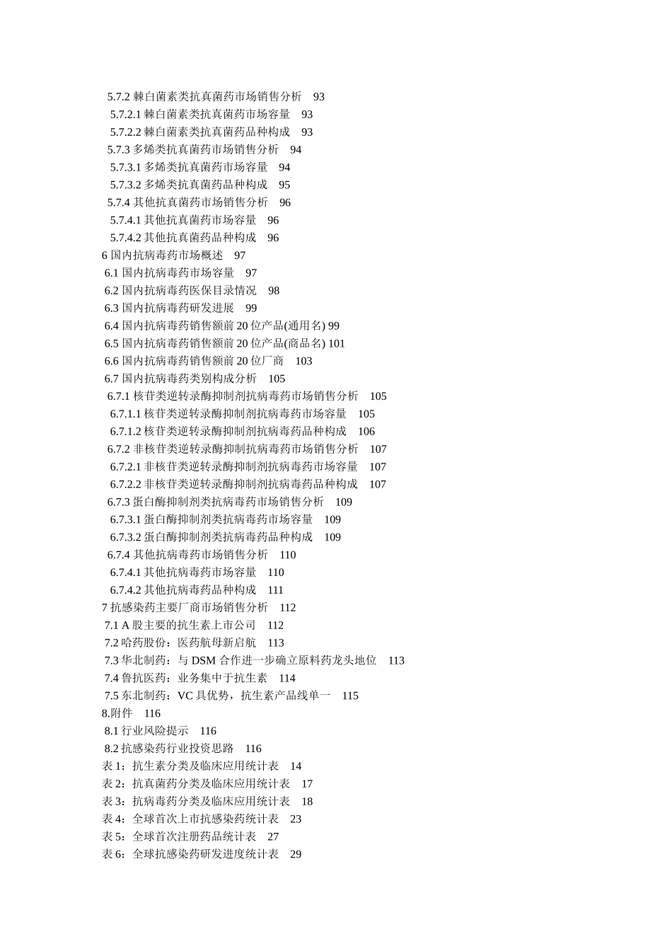 抗感染药物医药市场研究报告_第3页