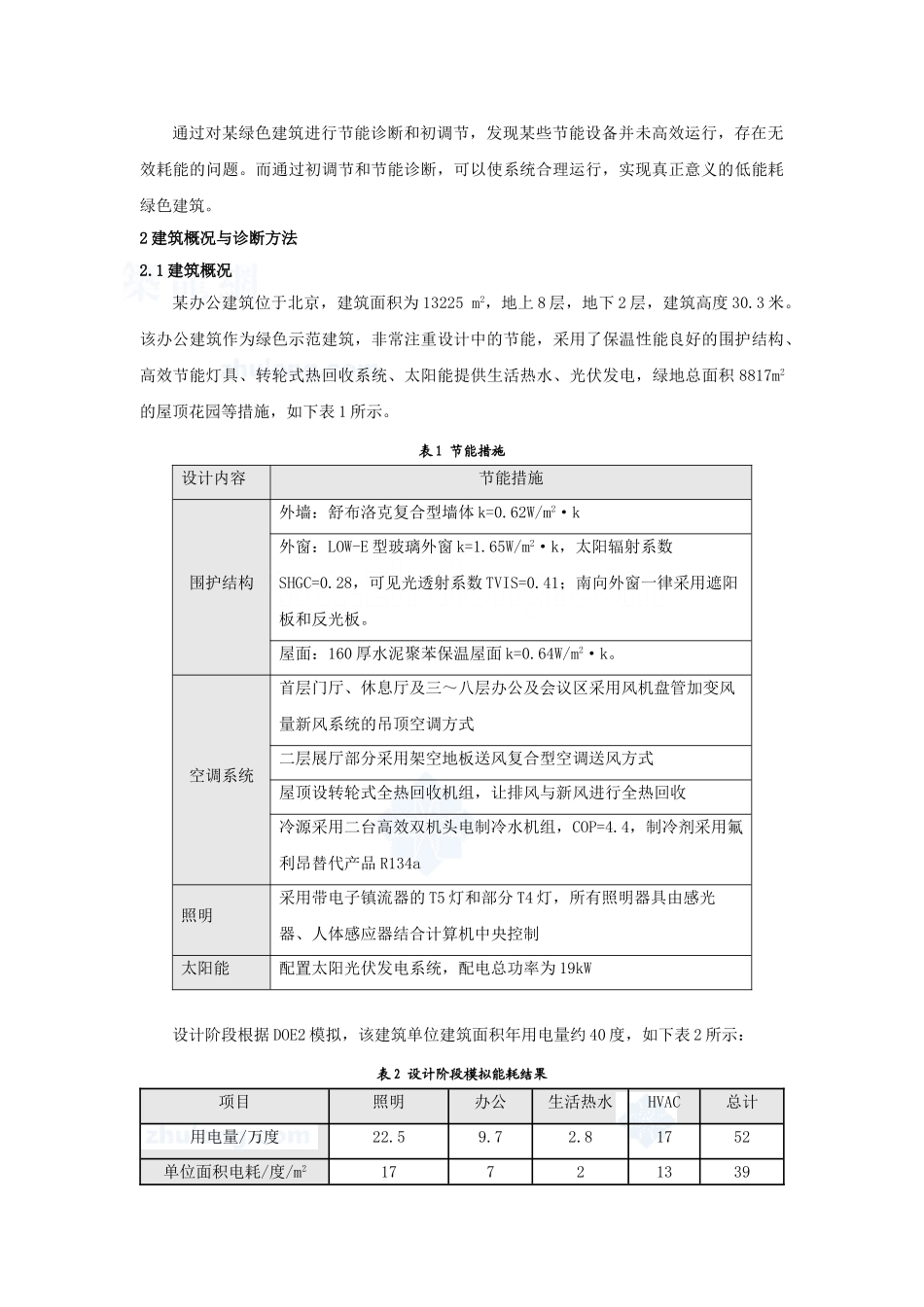 节能诊断与初调节在某绿色建筑中的应用_secret_第2页