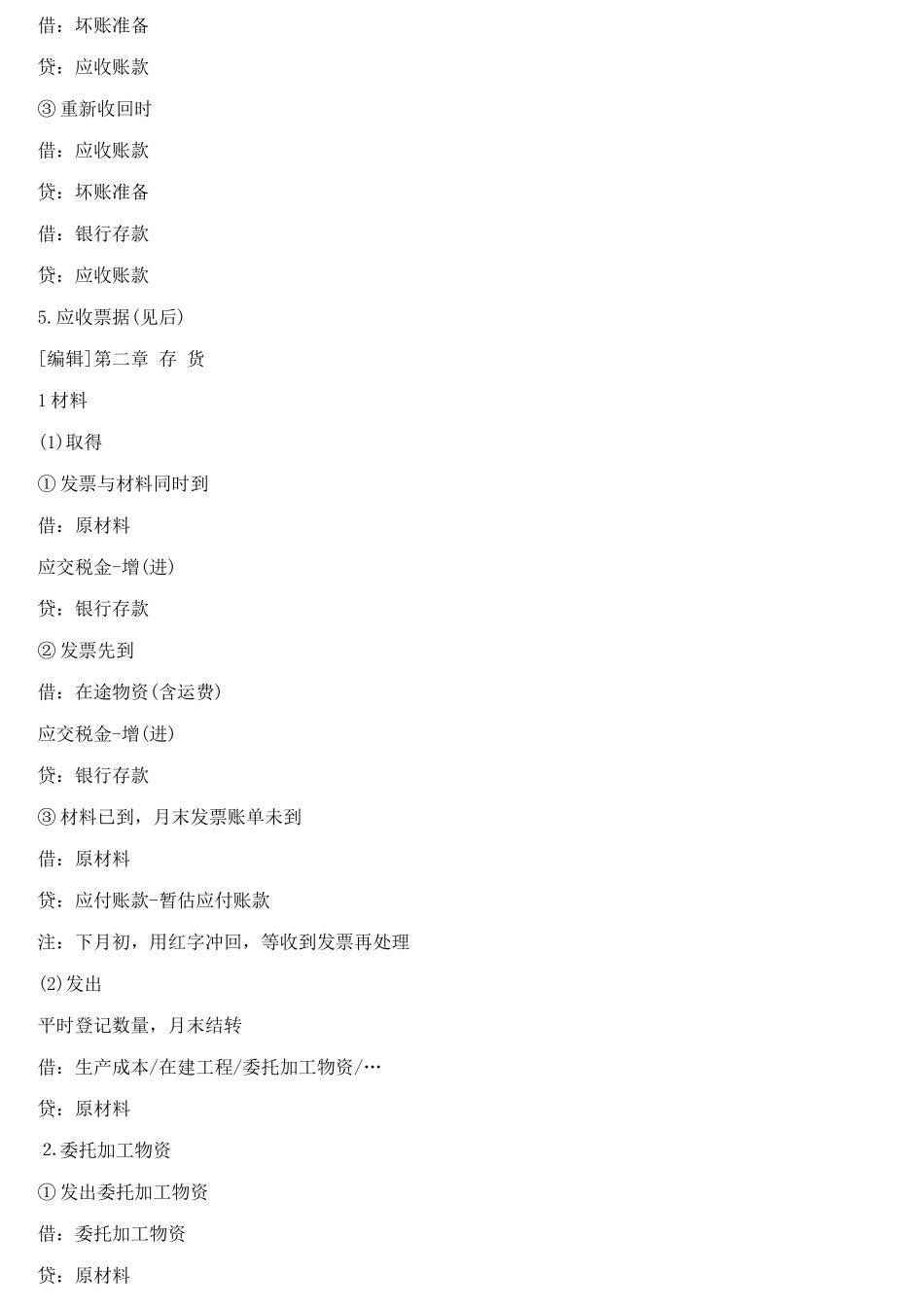 会计分录大全XXXX会计分录大全_第3页