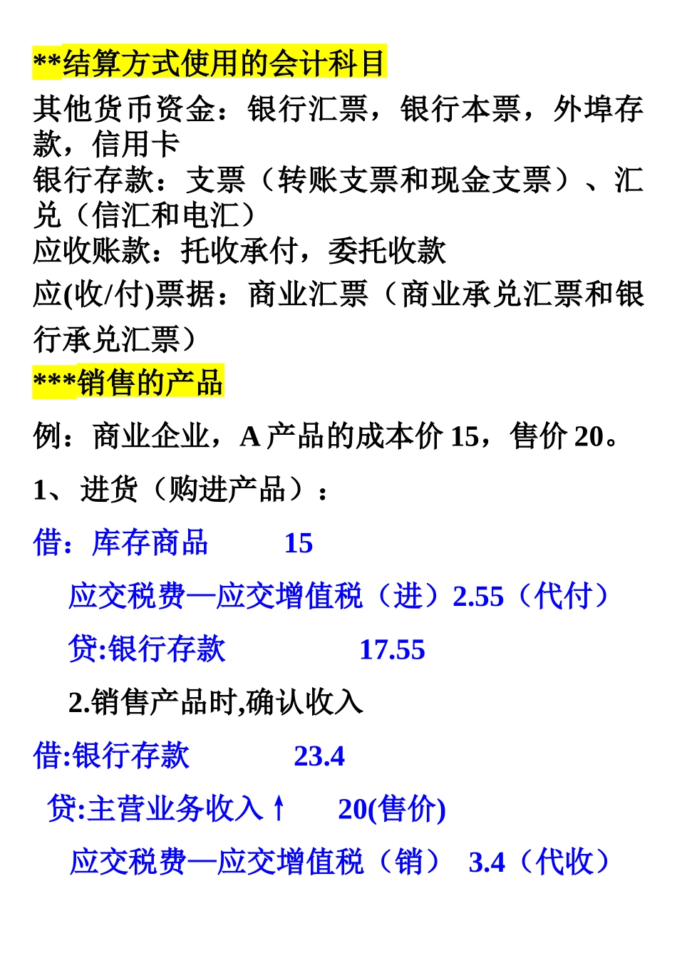会计分录难点总结_第1页