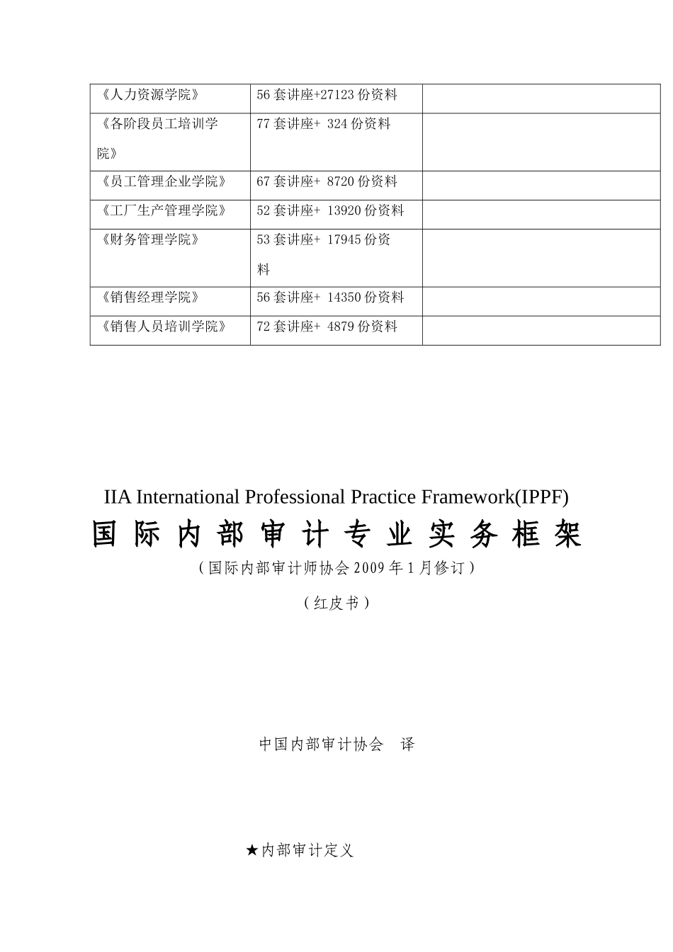 内部审计定义与内部审计专业实务标准_第2页