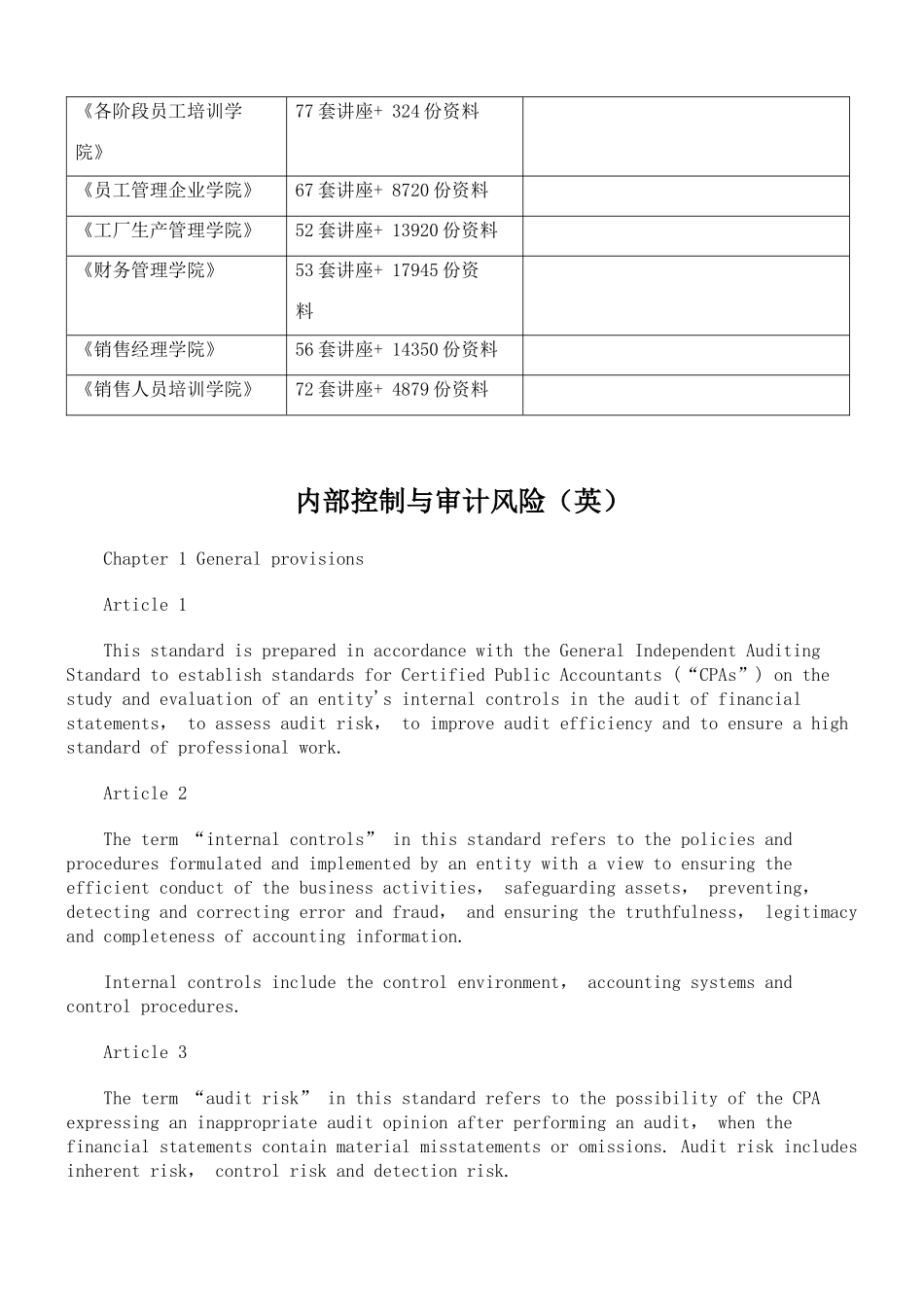 内部控制和审计风险(英文版)_第2页