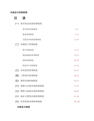 内部会计控制制度( 224)
