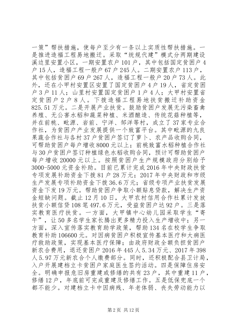 XX年XX县区大甲镇政府工作报告_第2页