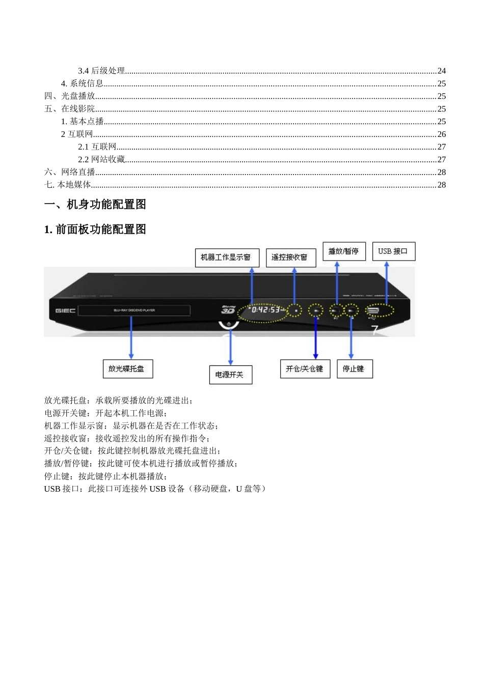 杰科高品质网络蓝光DVD播放器使用秘笈_第3页