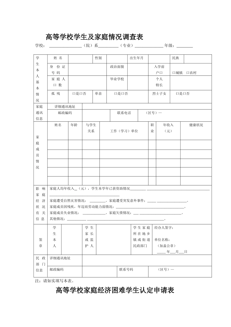 家庭经济情况调查表_第2页