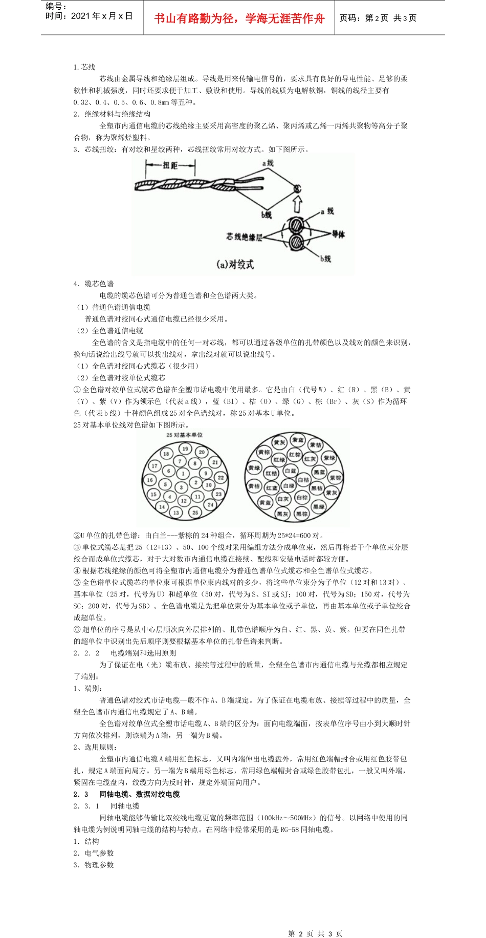 第二课通信电缆的结构、类型以及参数_第2页