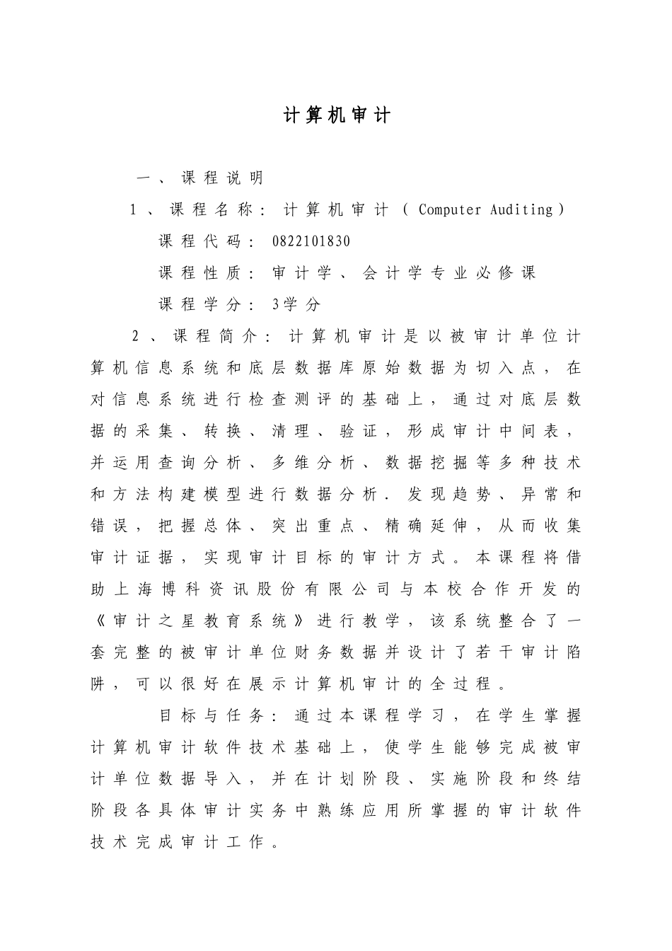 计算机审计大纲_第1页