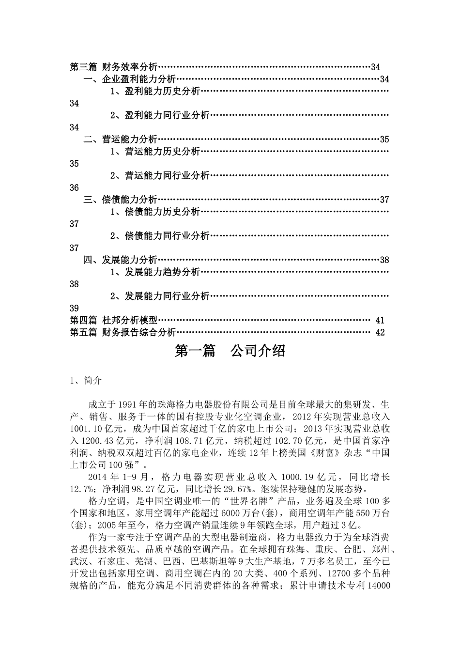某电器公司财务报表分析( 43页)_第3页