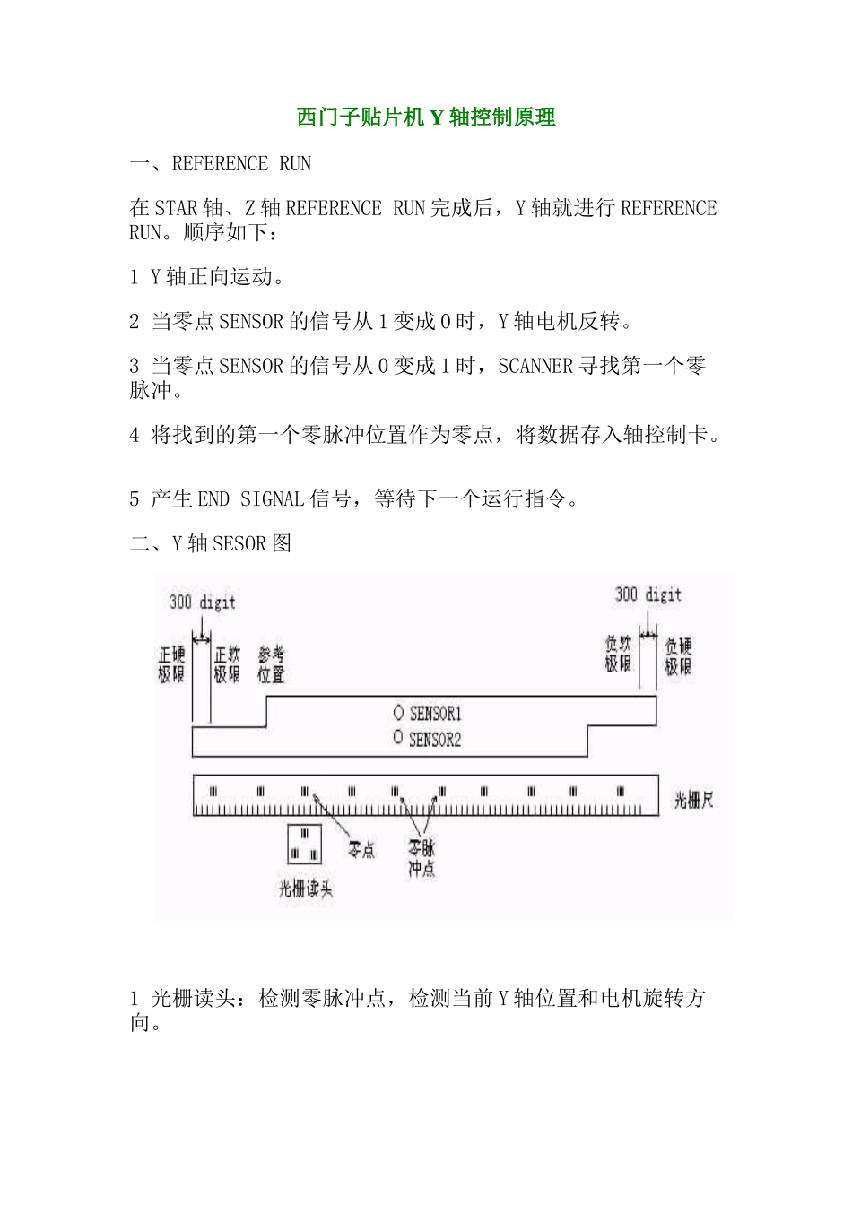 浅析西门子贴片机Y轴控制原理_第1页