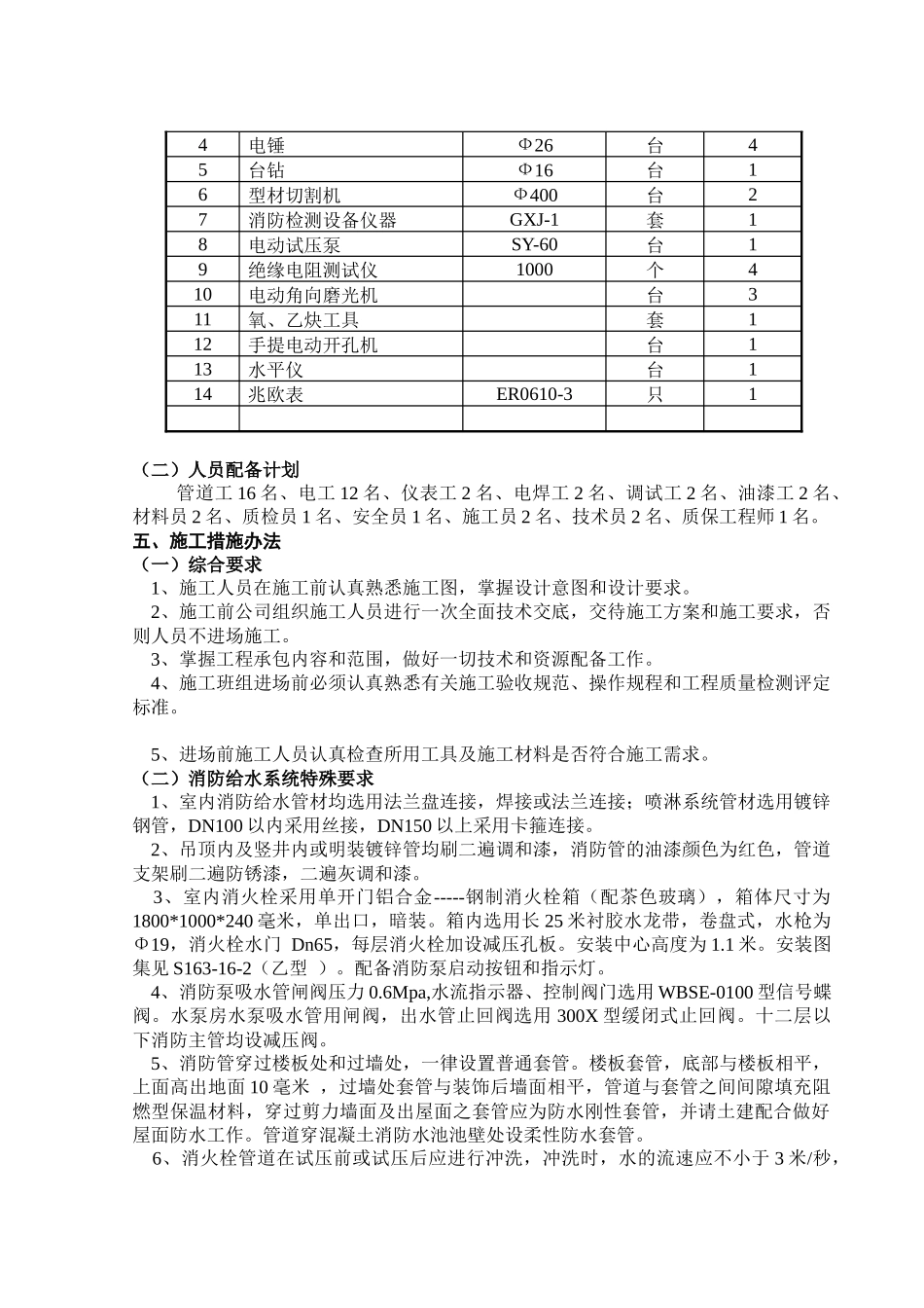 江苏银行泗洪支行工程施工方案_第2页
