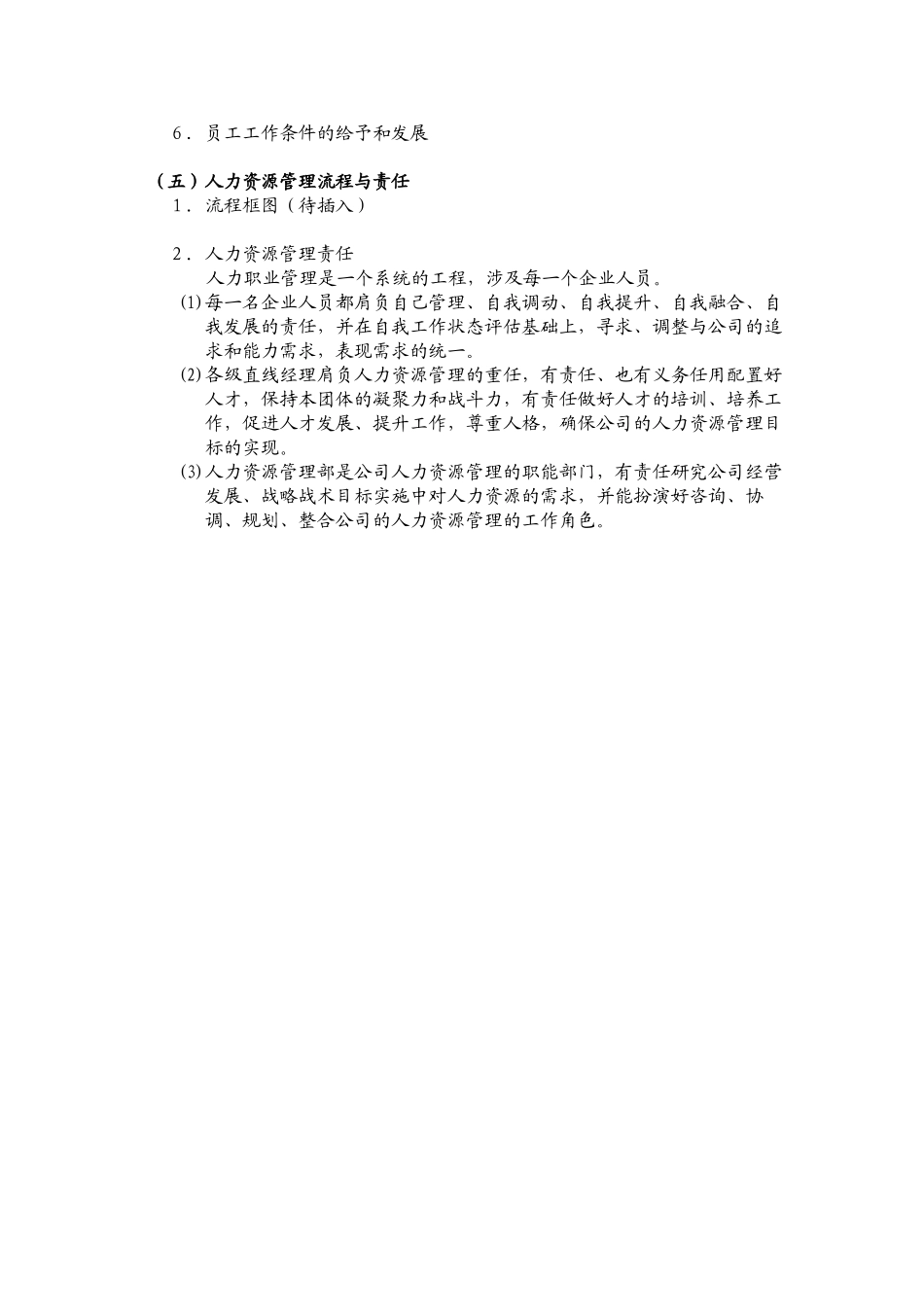 麦可思特管理咨询公司人力资源管理手册_第3页