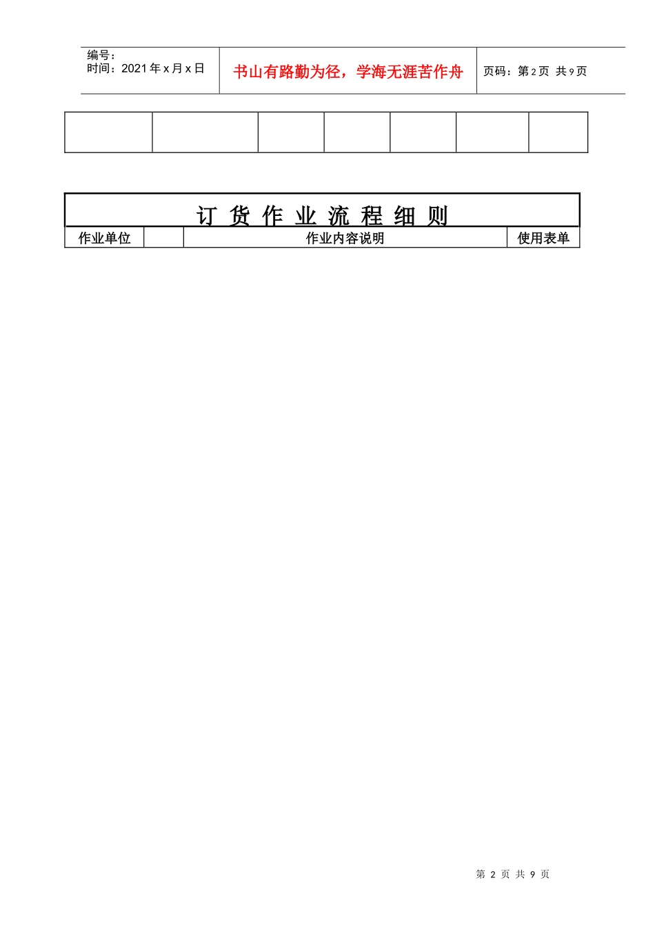 零售业订货作业程序办法_第2页