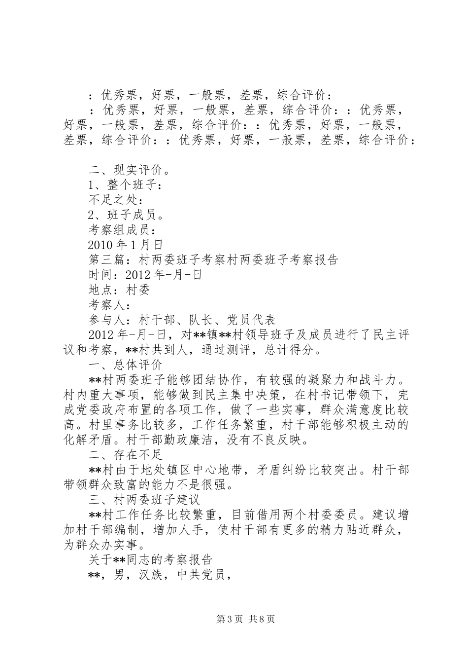 村班子考察报告_第3页