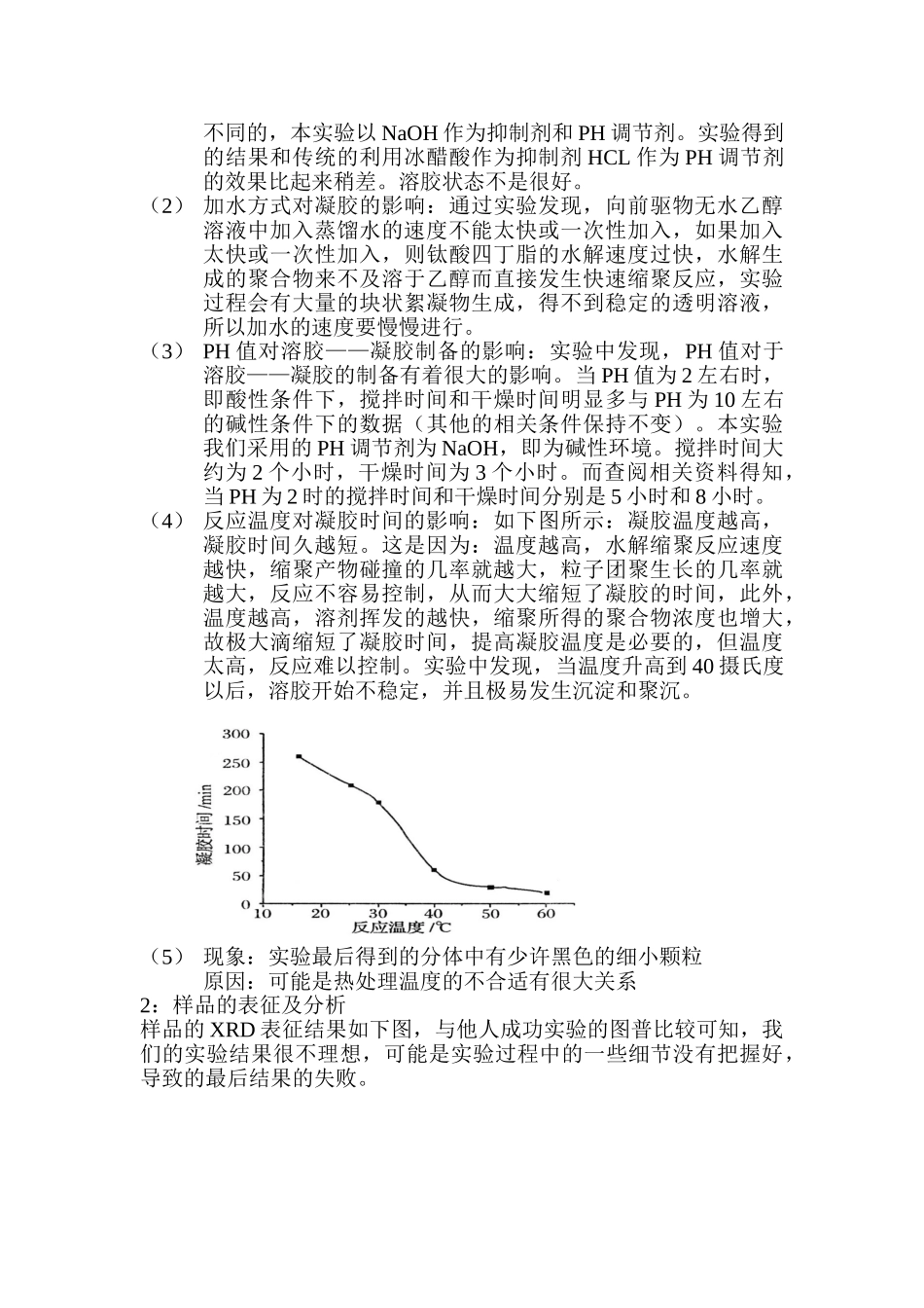 纳米二氧化钛的合成与表征_第2页