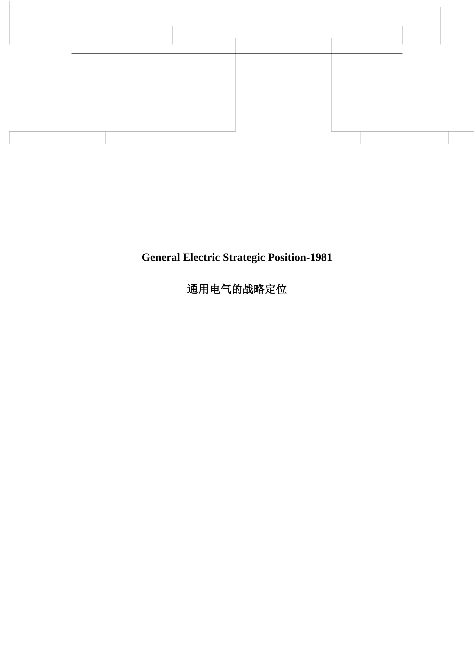 通用电气的战略定位_第1页