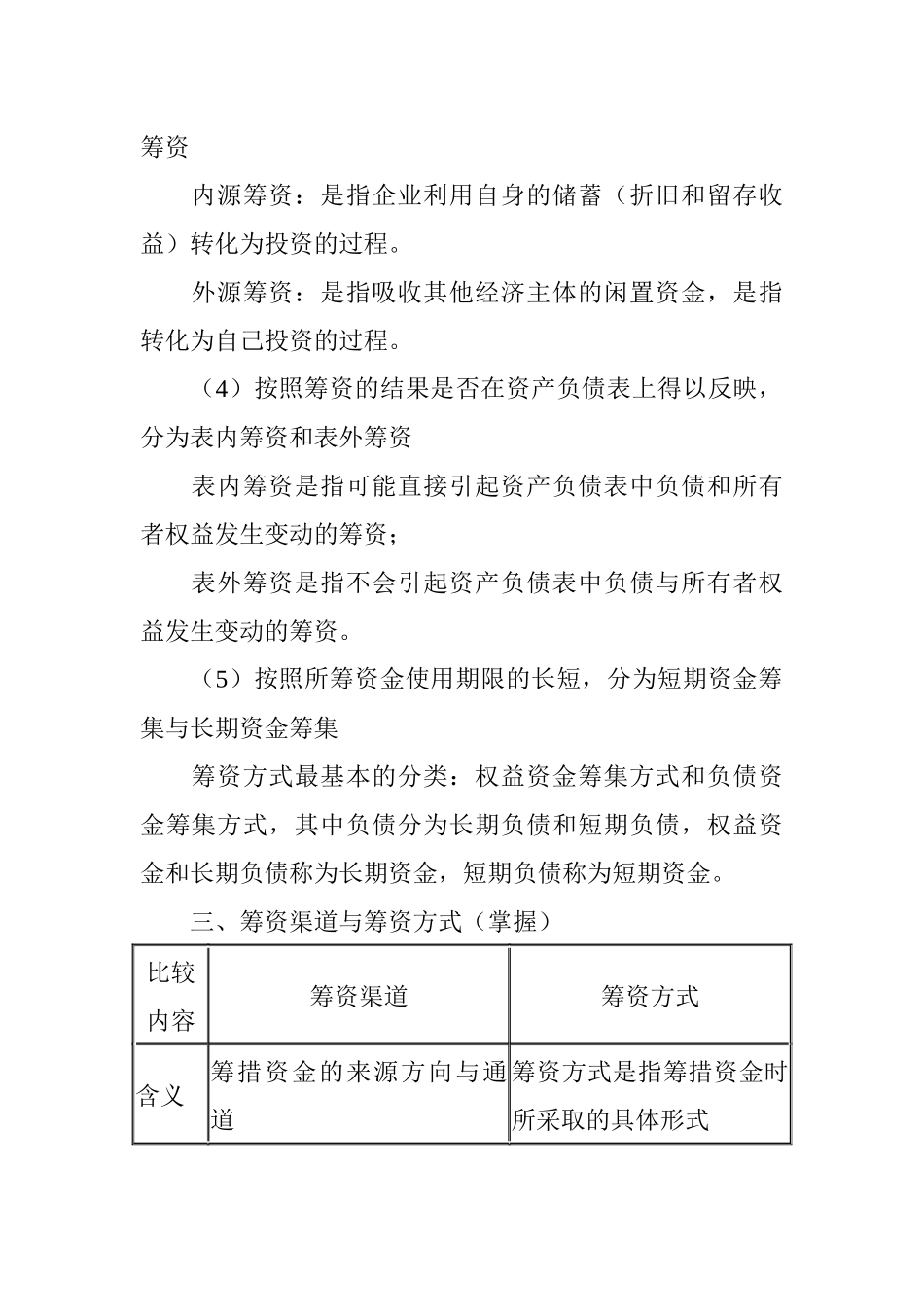 企业筹资与资金筹集的方式_第2页