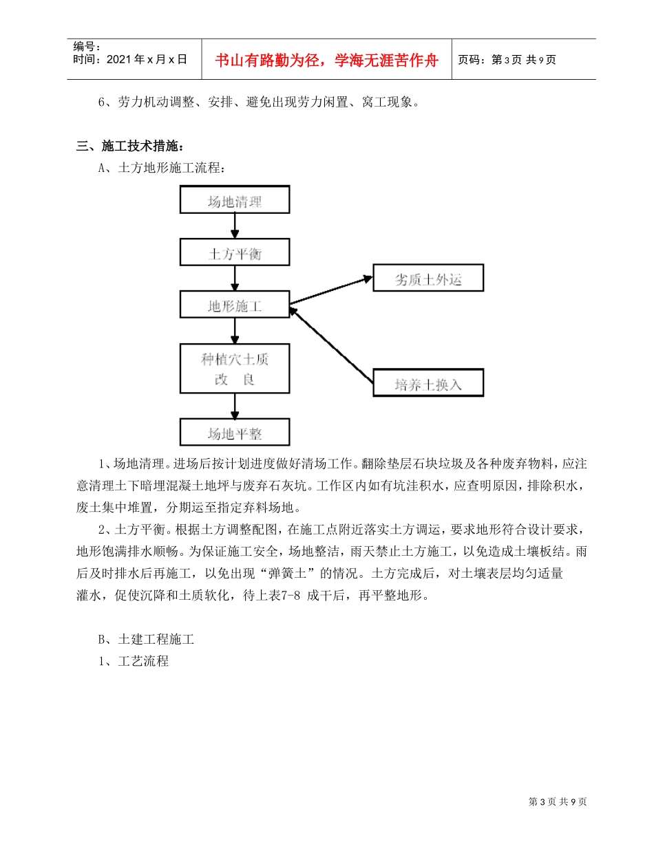 绿化工程施工方案(DOC9页)_第3页