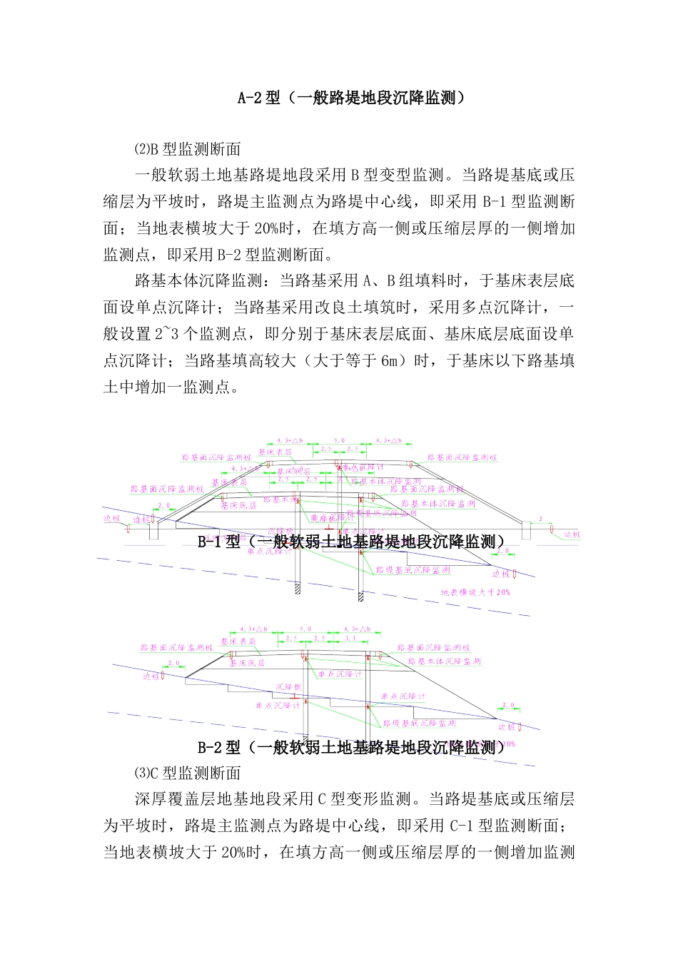 路基变形监测作业指导书0_第3页