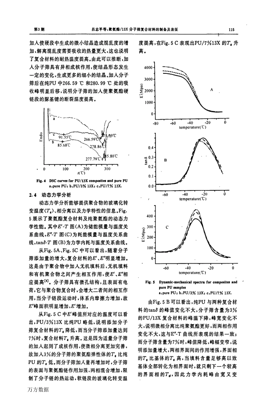 聚氨酯13X分子筛复合材料的制备及表征_第3页