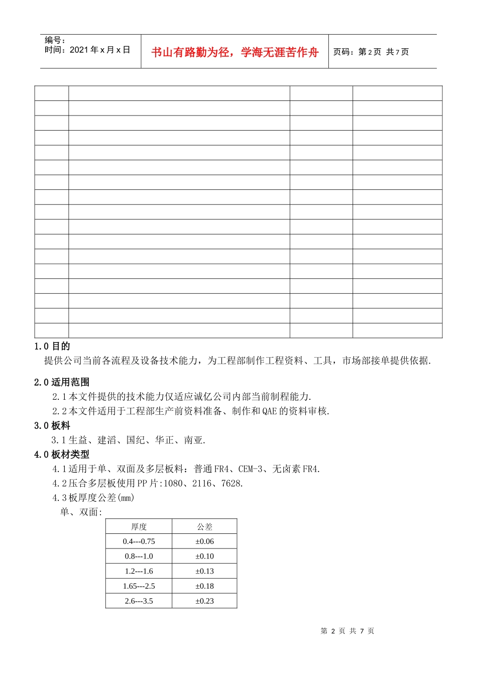 诚亿电子---流程及设备技术能力pcb制作_第2页