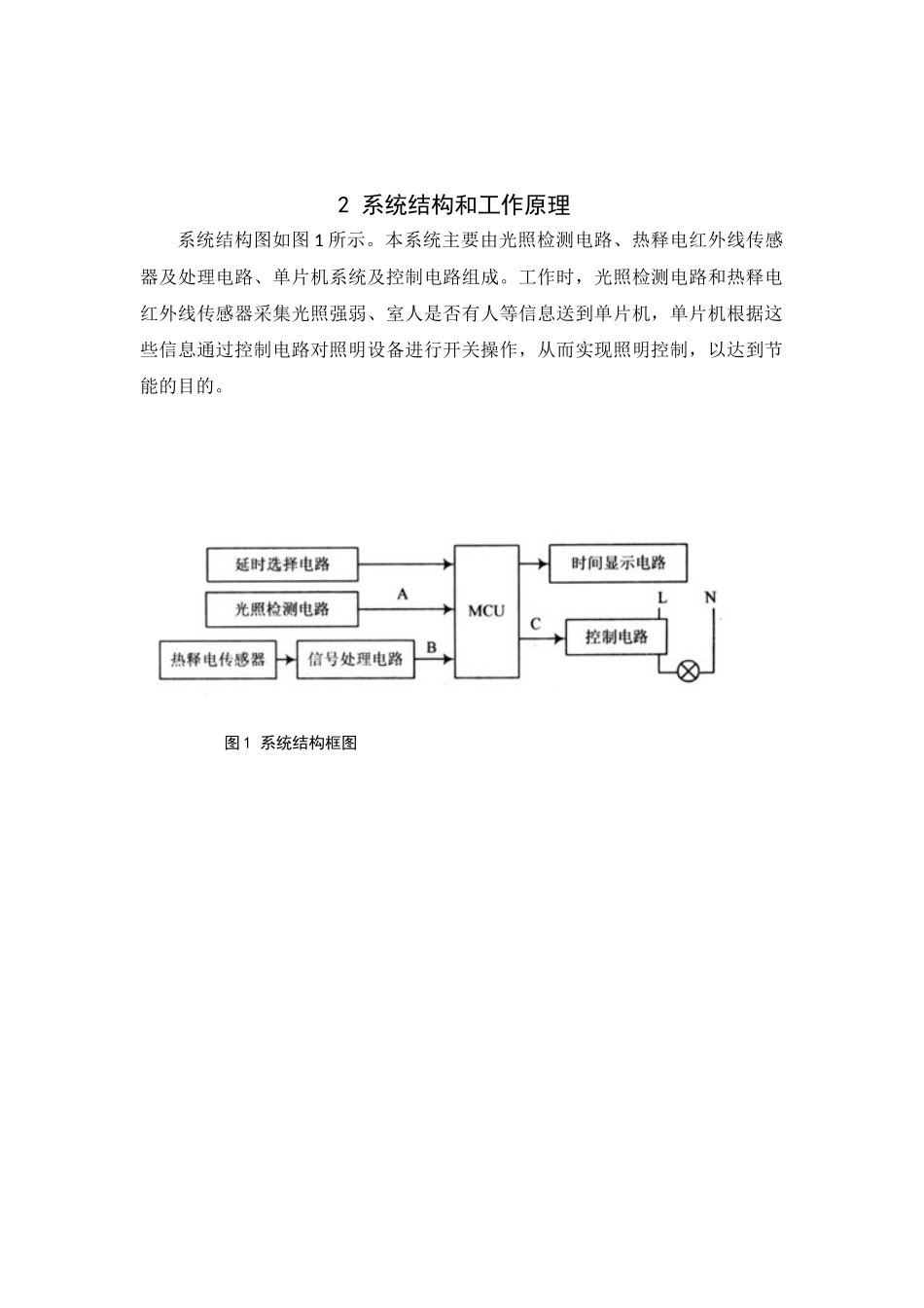 基于单片机的街道广告牌照明控制设计_第2页