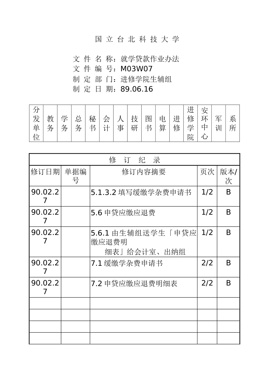 就学贷款作业办法_第1页