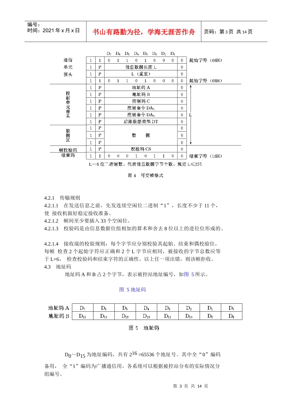 电力负荷控制系统数据传输规约1687870563_第3页