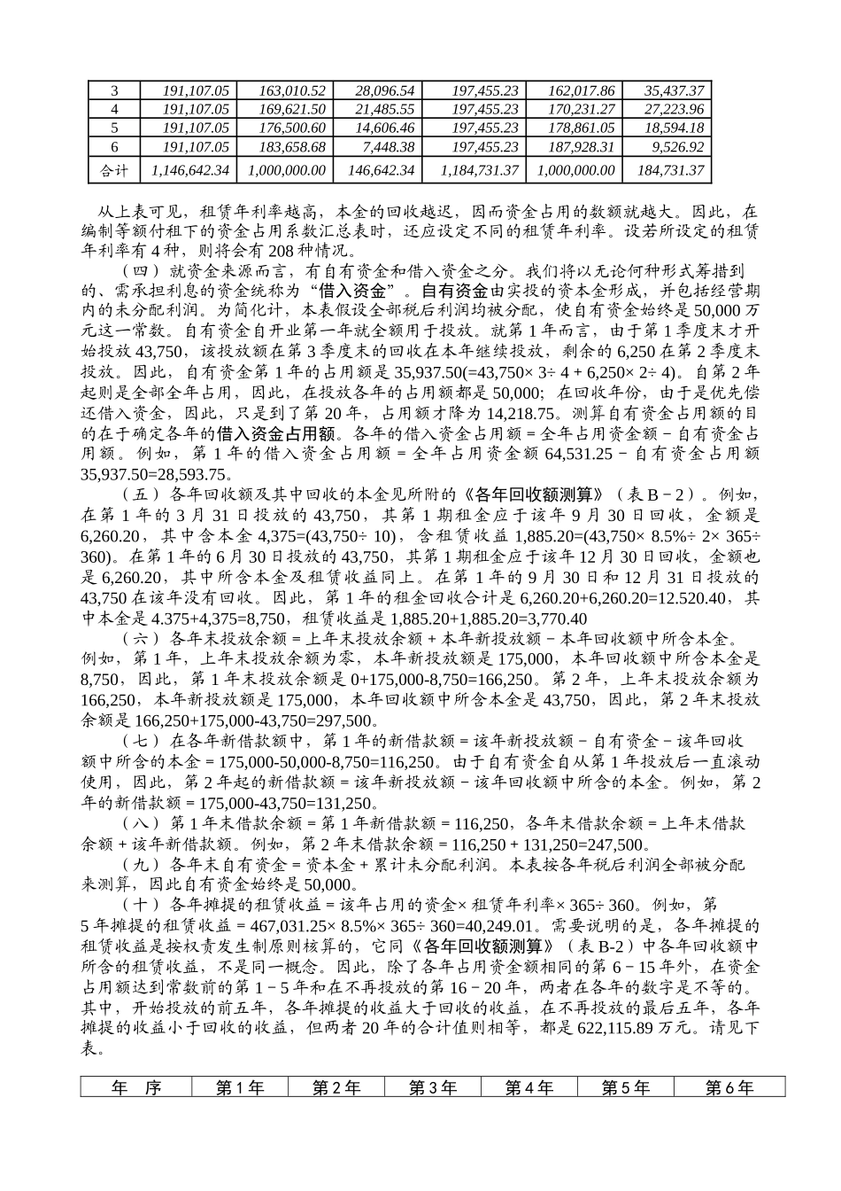静态计算解说--融资性租赁公司内控指标_第2页