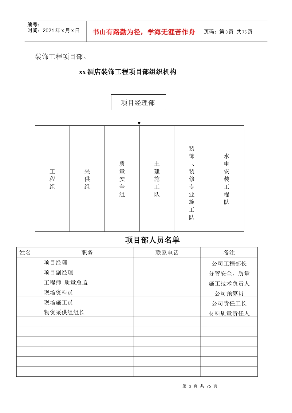 酒店装饰工程安全施工实施细则_第3页