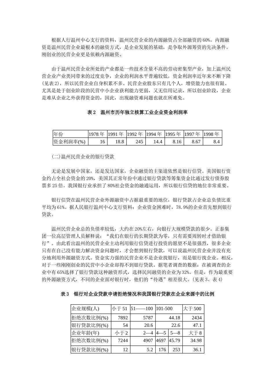 民营企业融资问题的探讨_第2页