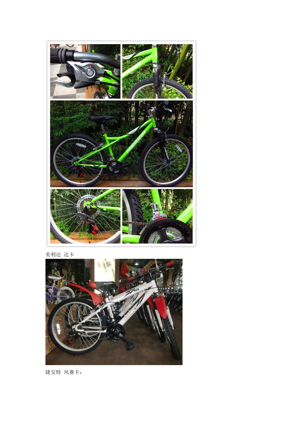 捷安特与美利达山地车选购指南_第3页
