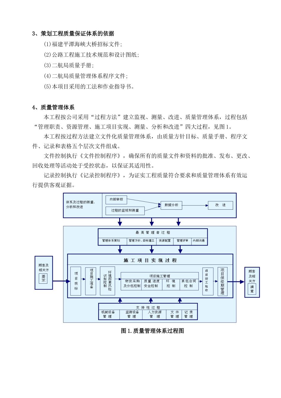 某大桥质量及安全保证体系和措施_第2页