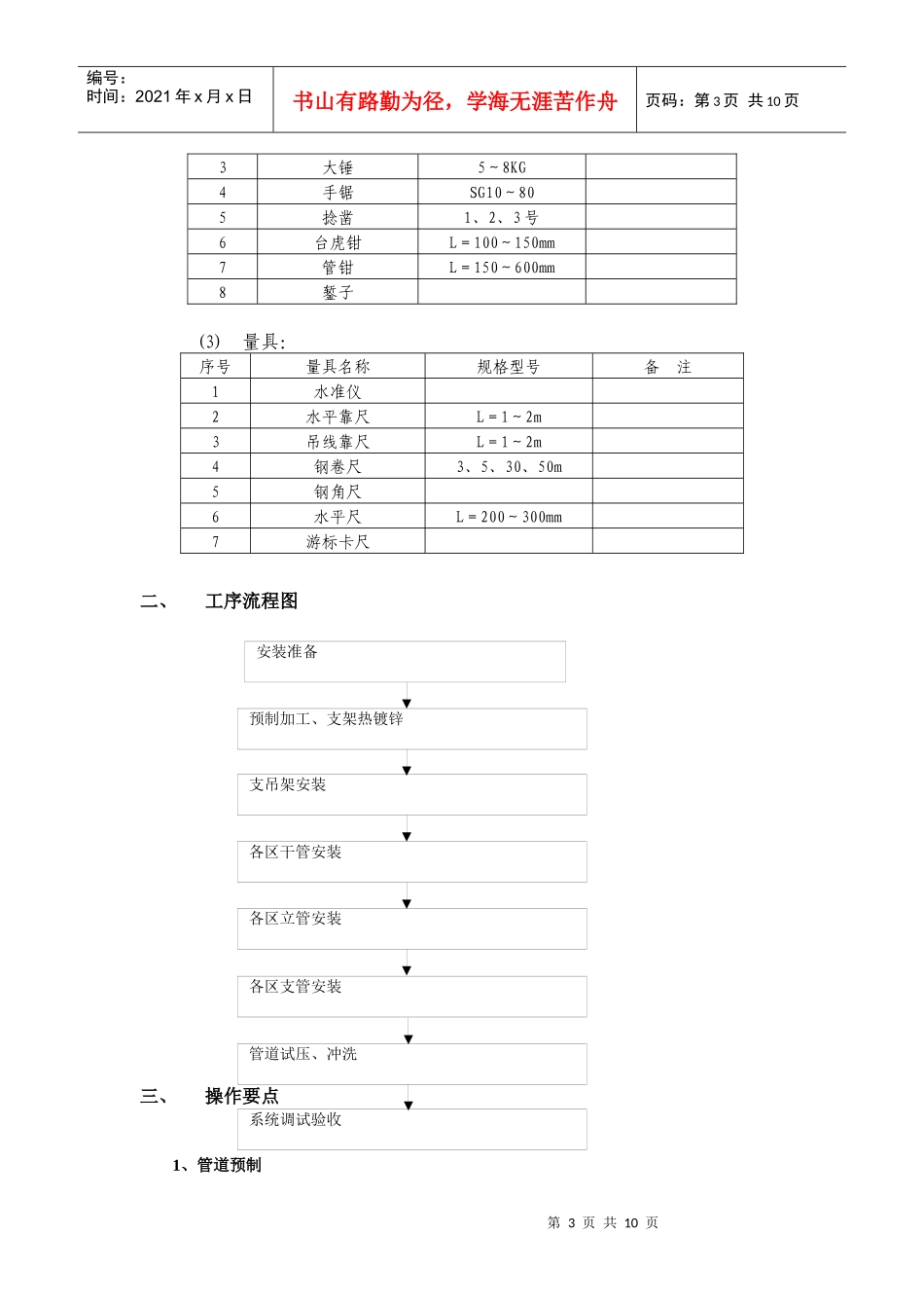 给水系统作业指导书_第3页