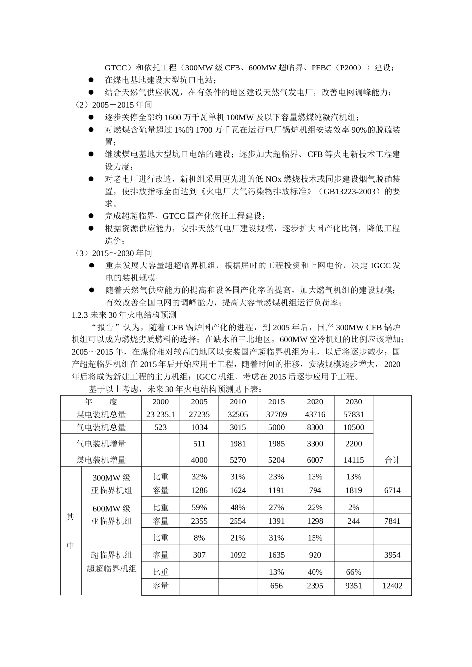 火电结构优化和技术升级的回顾与展望_第3页
