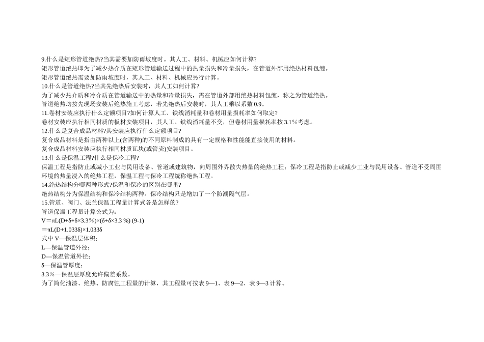 绝热工程预算66条疑问问答_第2页