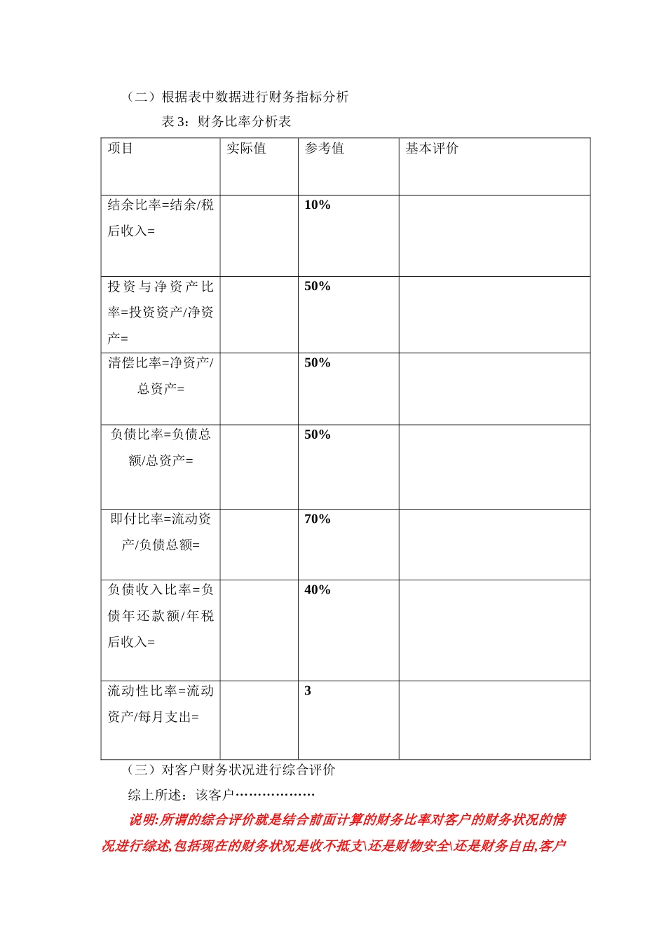 理财课程方案模板_第3页