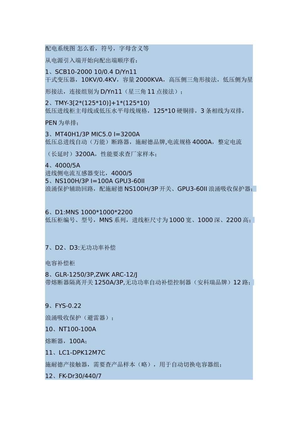 配电系统图字母含义Microsoft Word 文档_第1页