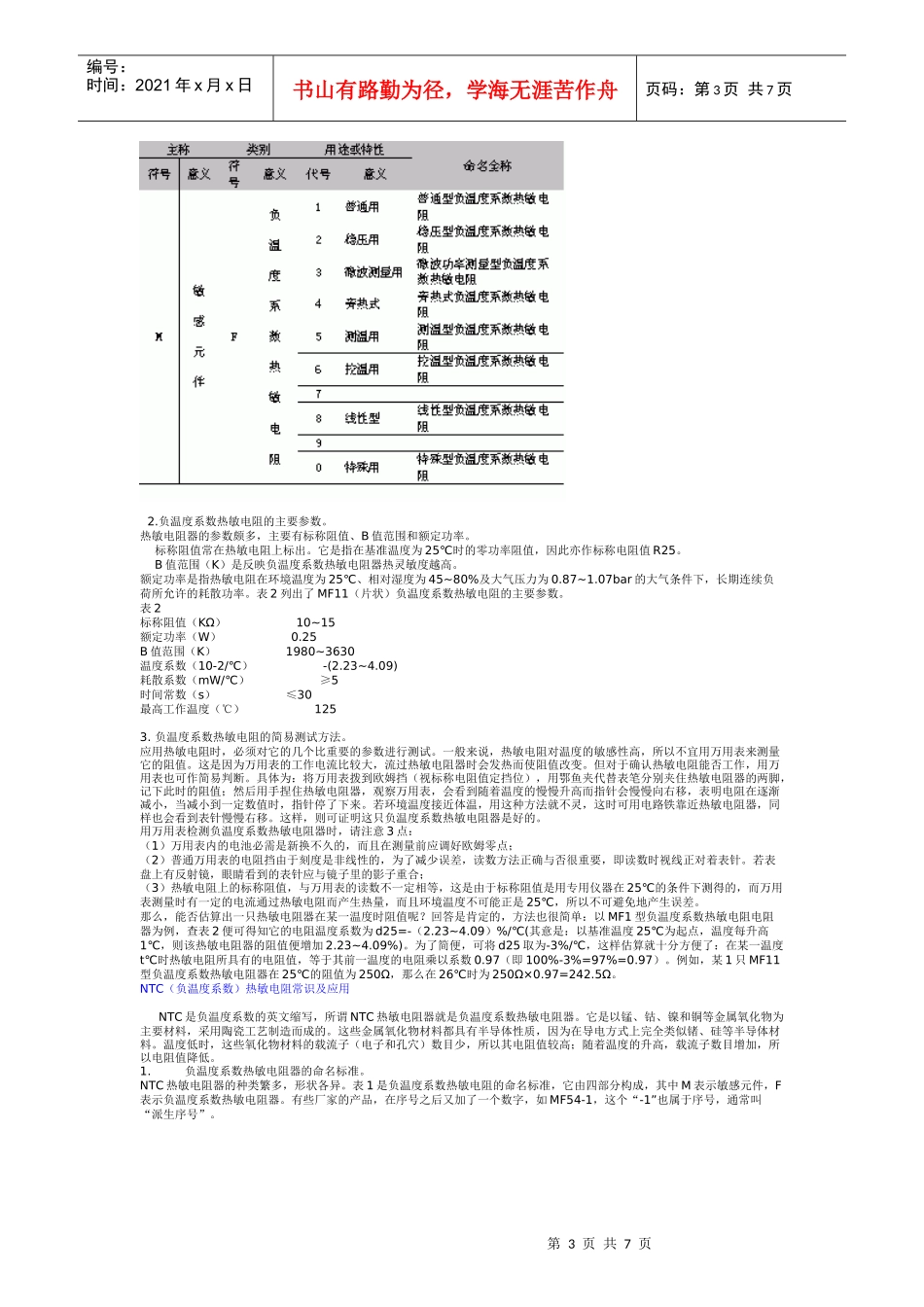 电子元器件系列知识--电阻_第3页