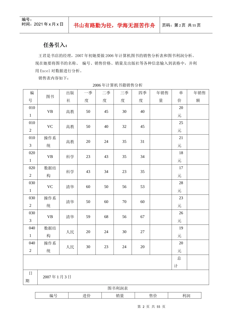 第四章 电子表格系统Excel2003_第2页