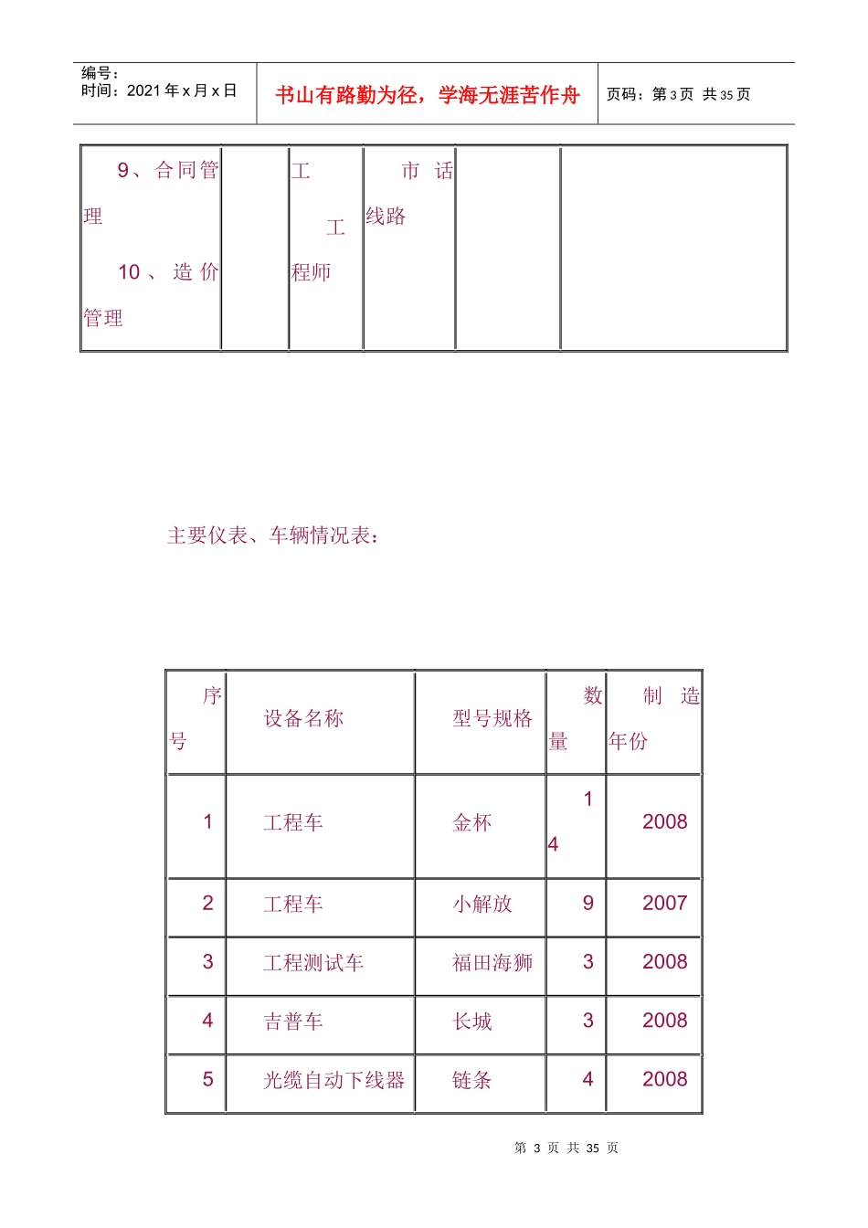 通信线路标施工组织设计_第3页