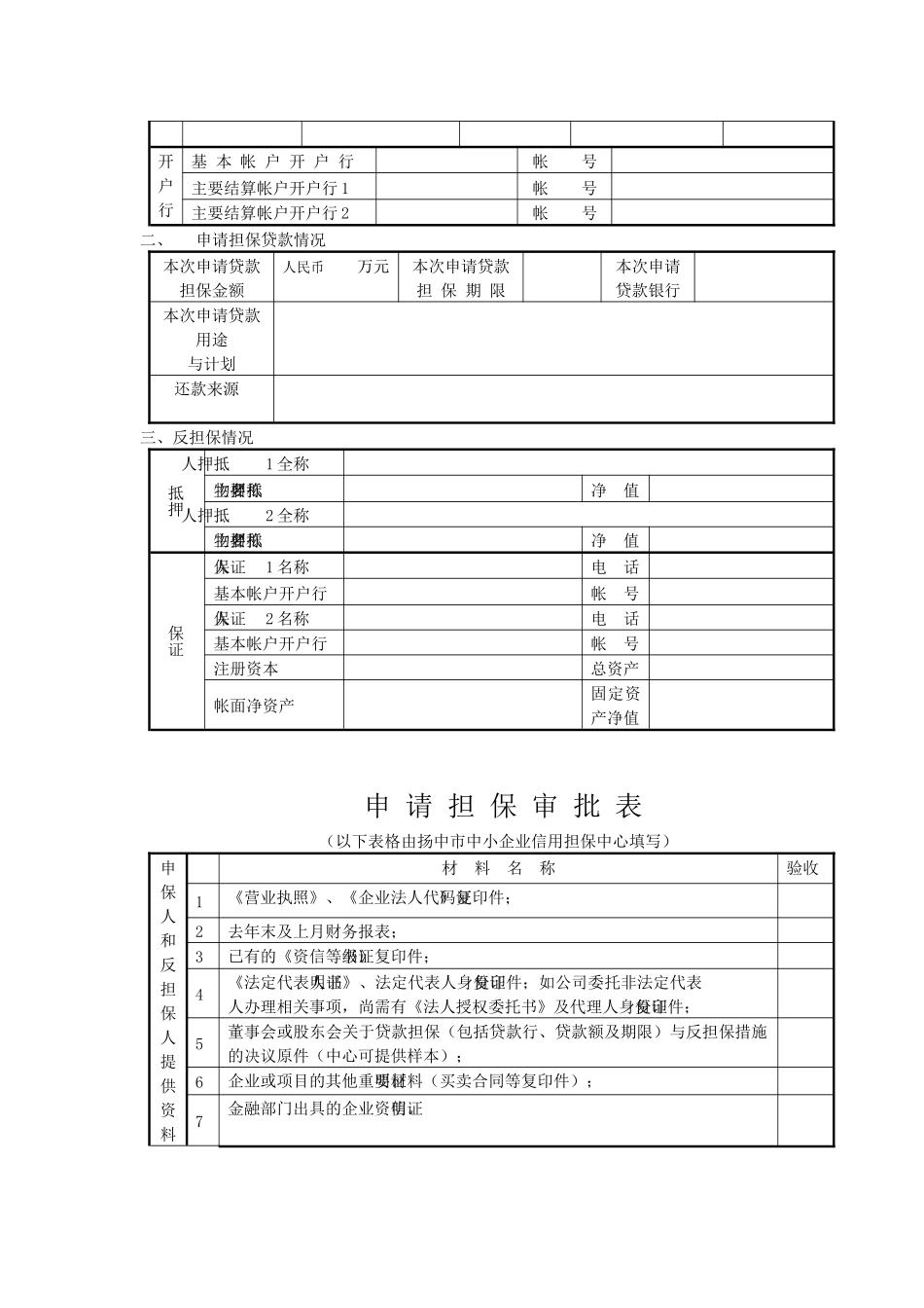 流动资金贷款担保资料下载-扬中市中小企业信用担保有限公司_第2页