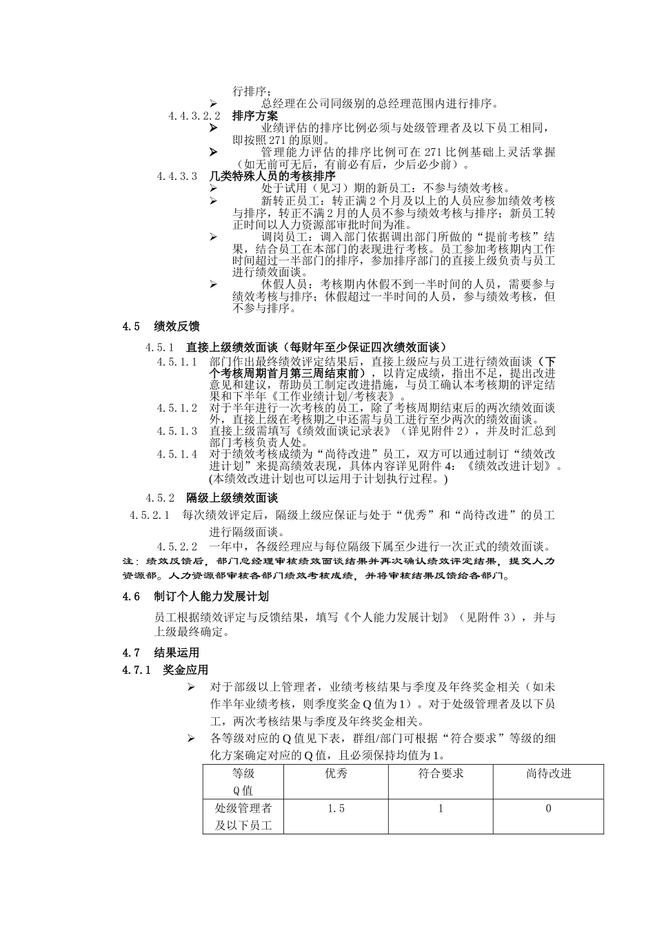 某集团员工绩效管理工作规范(DOC 16页)_第3页