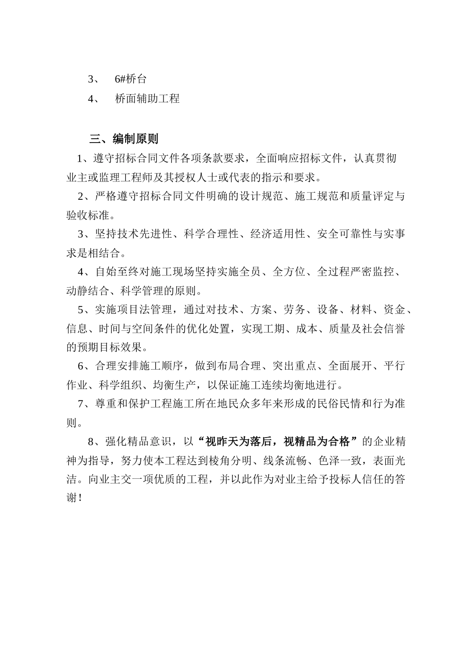重庆地维长江专用大桥工程施工组织设计_第2页